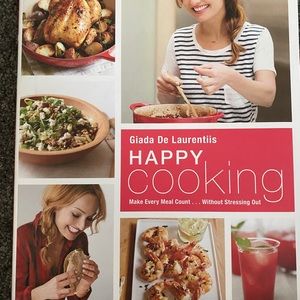 Happy Cooking Giada De Laurentiis CookBook.
